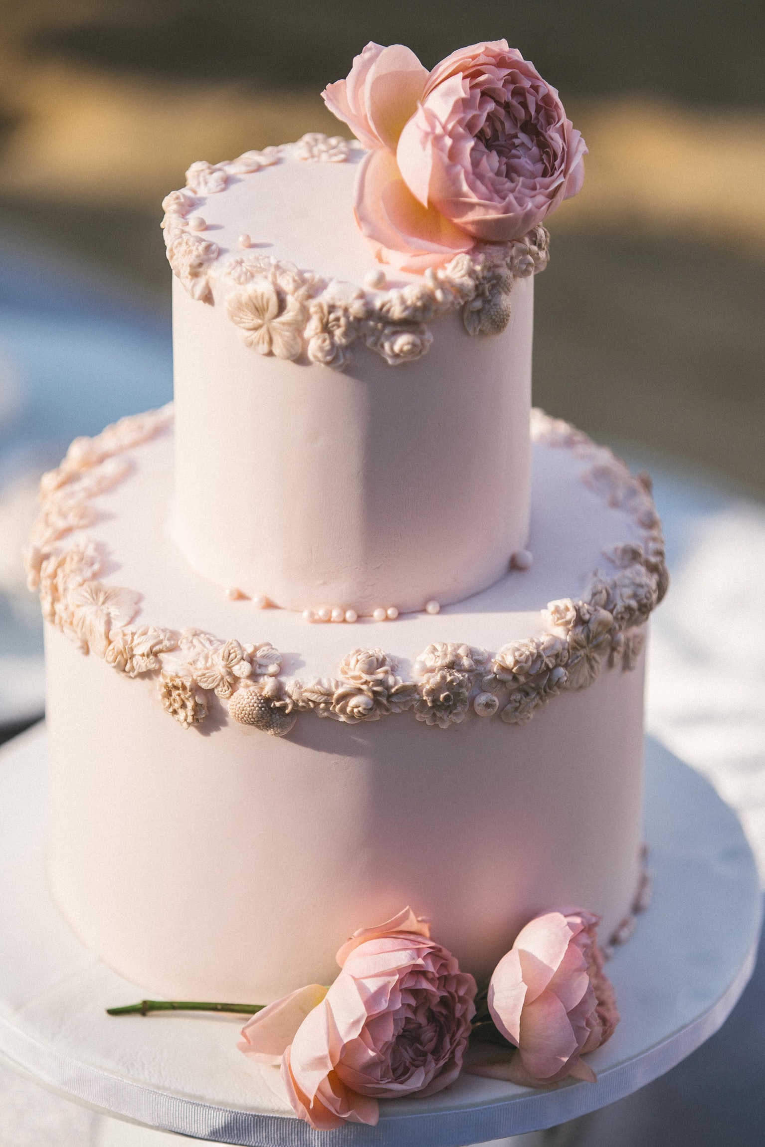 garden rose cake | Forever Enchanted Events, San Diego, California ...